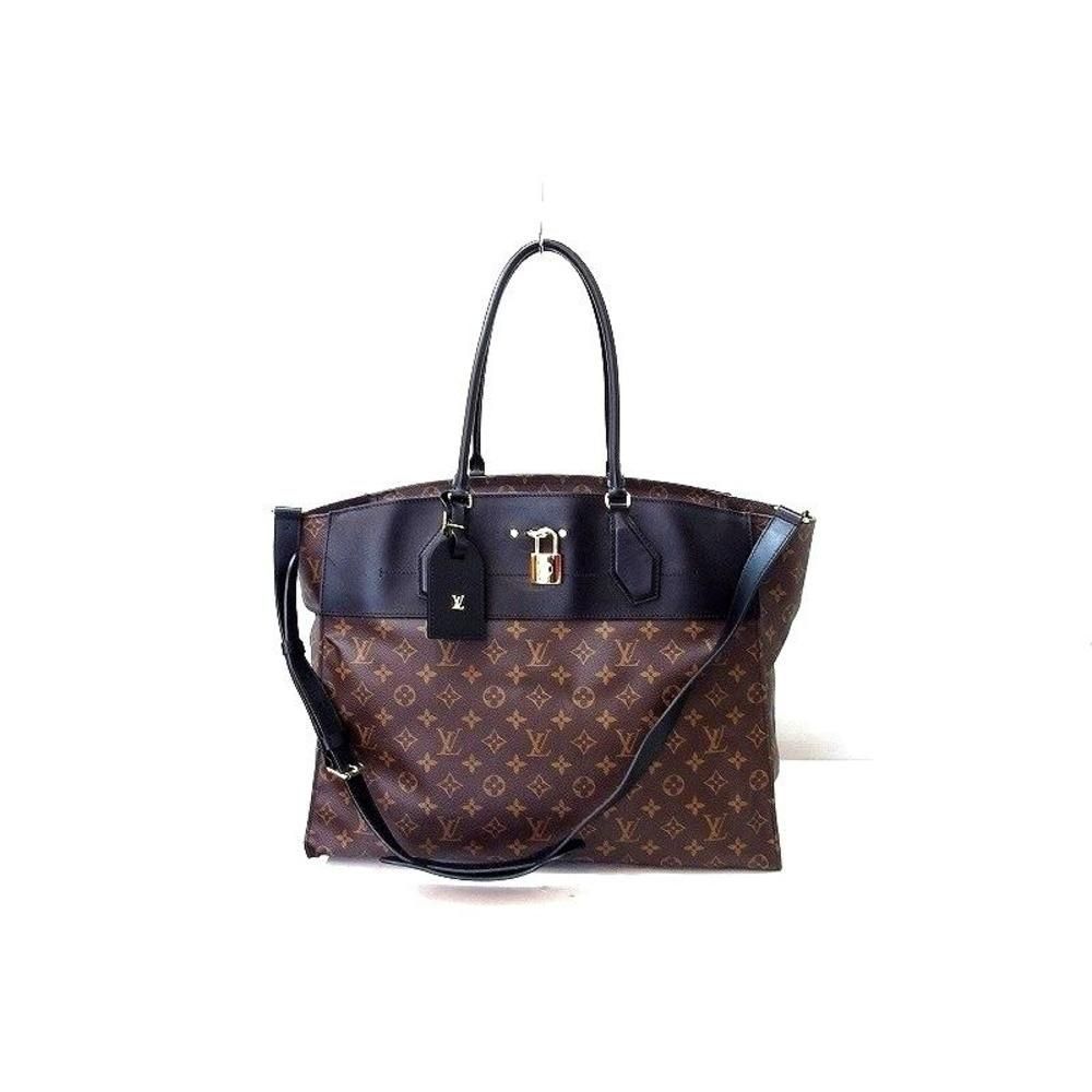 Louis Vuitton City Steame 2 Way Shoulder Bag Monogram Noir